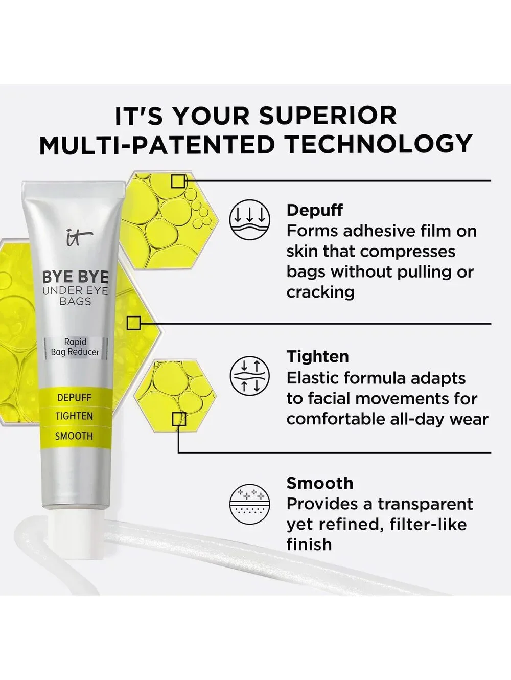 IT Cosmetics Bye Bye Under Eye Bags Rapid Reducer NEW IN BOX